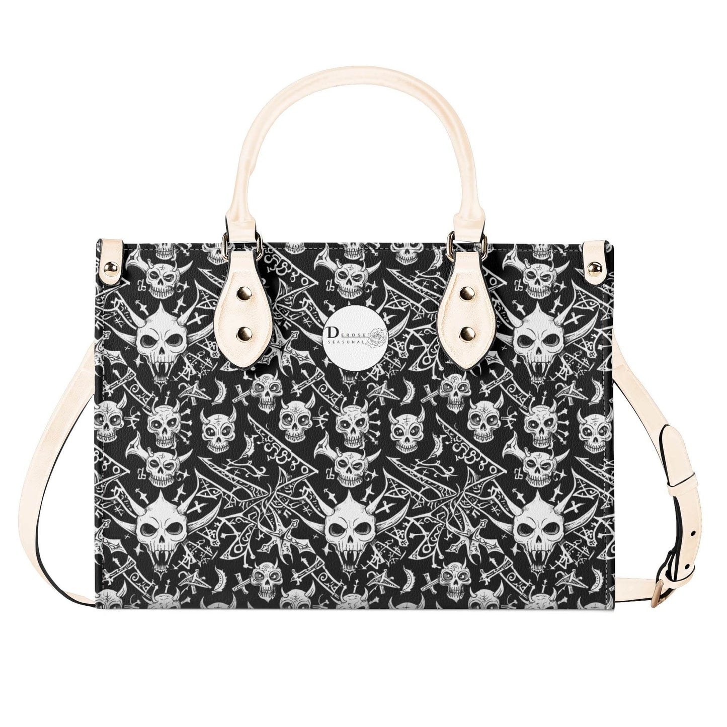 Little Devils Luxury Women's Leather Handbag (3 sizes) - DeRose Seasonal