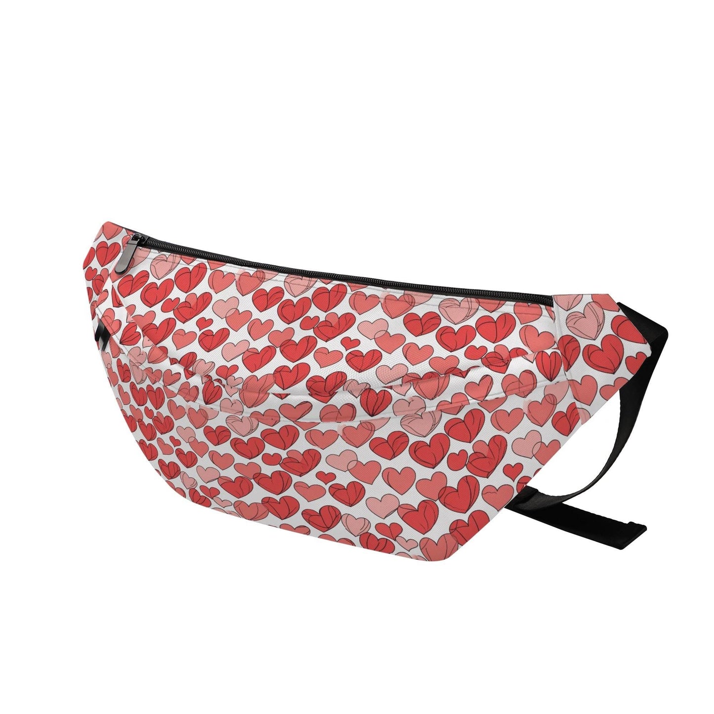 Little Red Hearts Fanny Pack - DeRose Seasonal