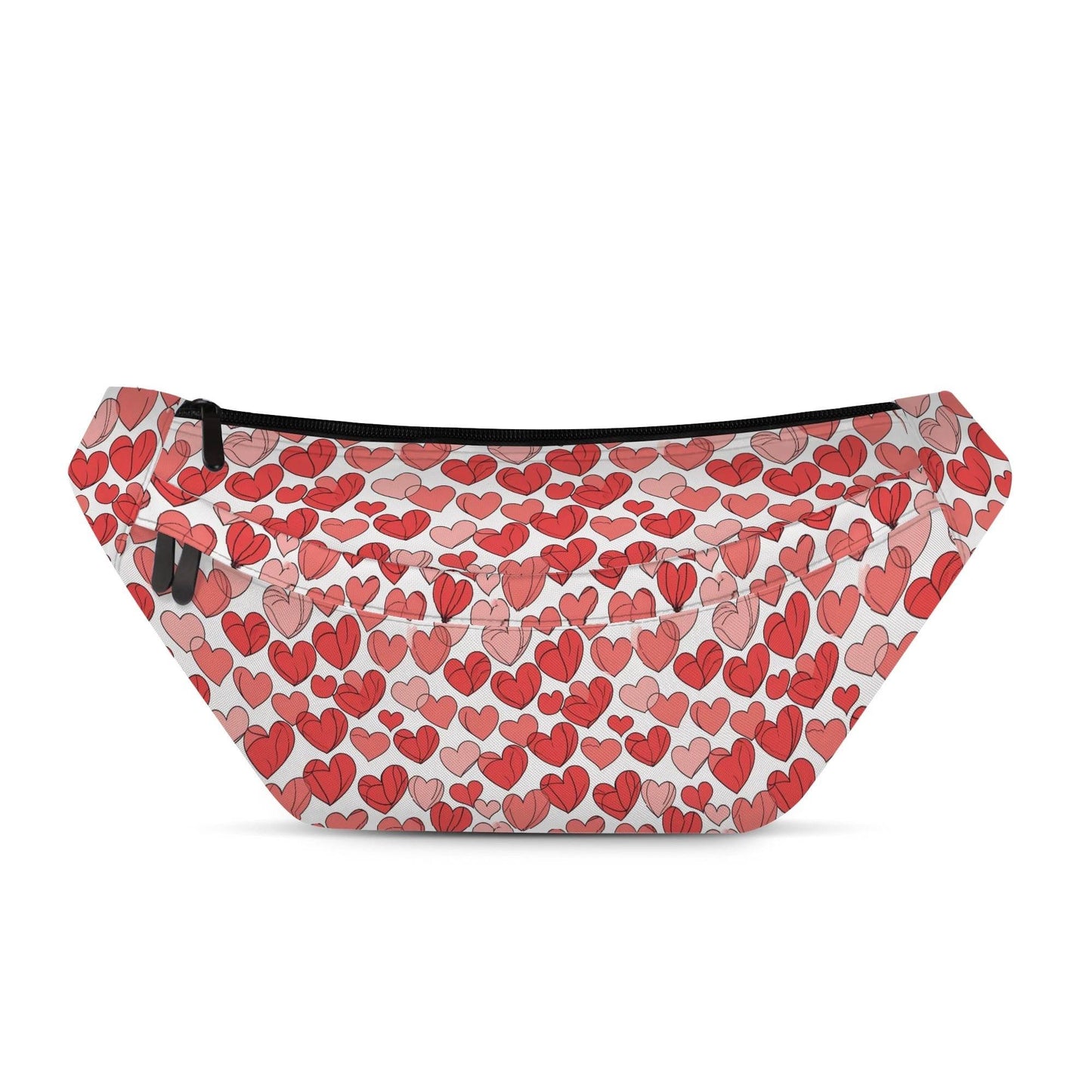 Little Red Hearts Fanny Pack - DeRose Seasonal