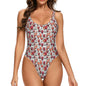 Wine Dining One-Piece Swimsuits Polyester and Spandex