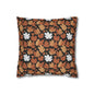 Maple Leaf Spun Polyester Square Pillowcase - DeRose Seasonal