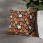 Maple Leaf Spun Polyester Square Pillowcase - DeRose Seasonal