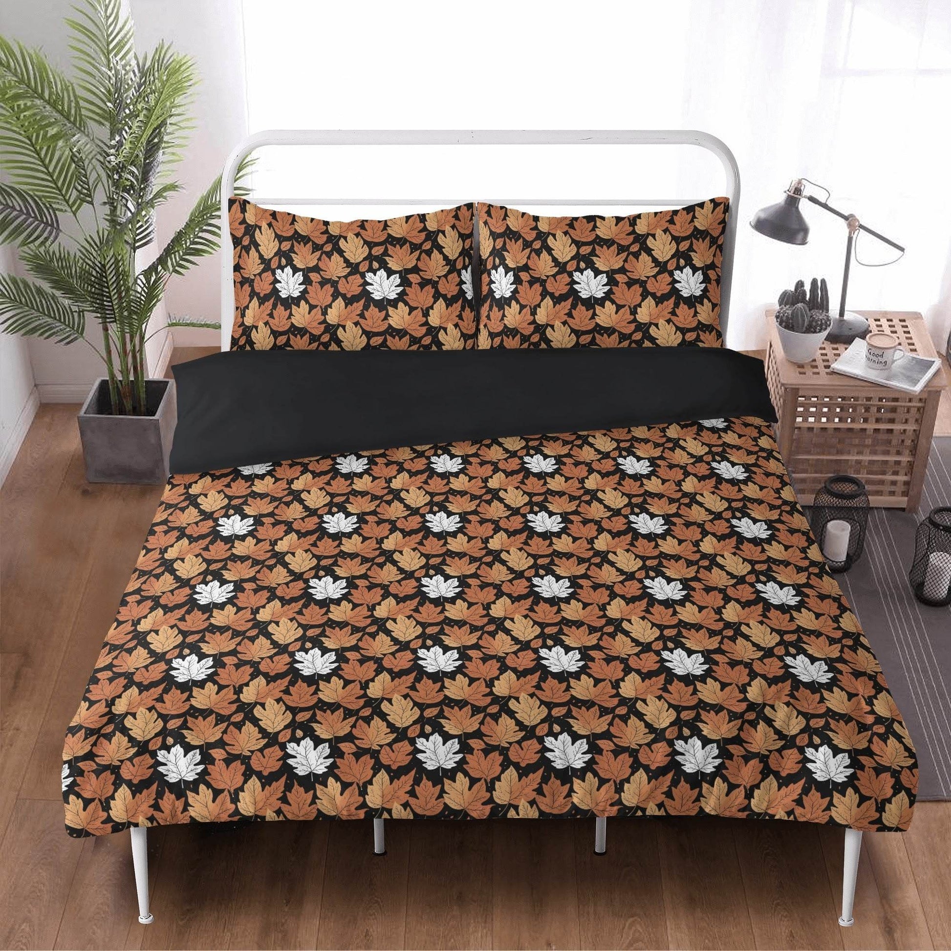 Maple Leaves 3 Pcs Beddings - DeRose Seasonal