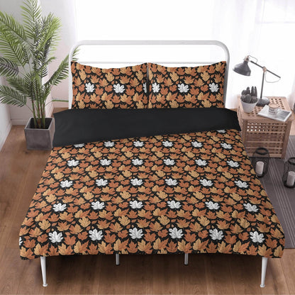 Maple Leaves 3 Pcs Beddings - DeRose Seasonal