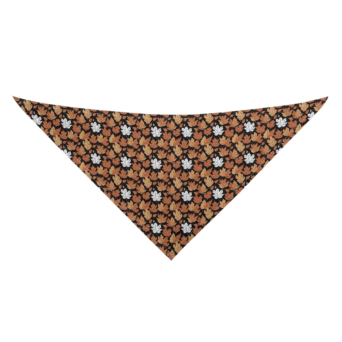 Maple Leaves Animal Scarf Pet Adjustable Bandanas for Dogs Cats - DeRose Seasonal