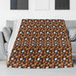 Maple Leaves Flannel Breathable Blanket 4 Sizes - DeRose Seasonal