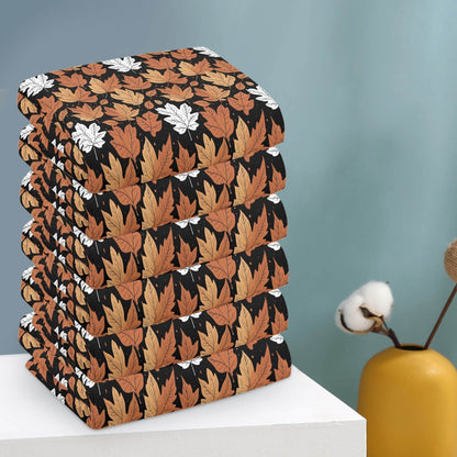 Maple Leaves Hand Towels (6 Pcs) - DeRose Seasonal