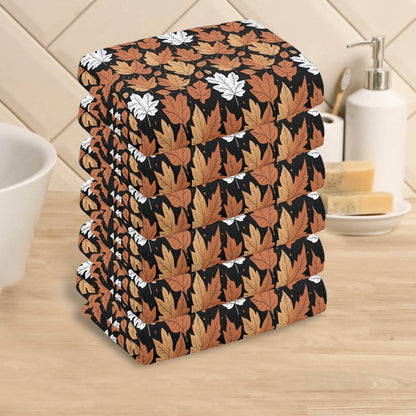 Maple Leaves Hand Towels (6 Pcs) - DeRose Seasonal