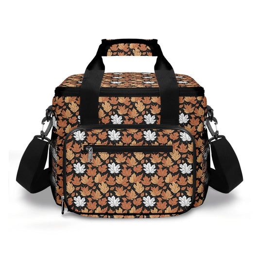 Maple Leaves Insulated Leakproof Cooler Bag Lunch Box - DeRose Seasonal
