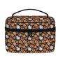 Maple Leaves Leather Cosmetic Bag - DeRose Seasonal
