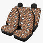 Maple Leaves Microfiber Car Seat Covers - 3Pcs - DeRose Seasonal