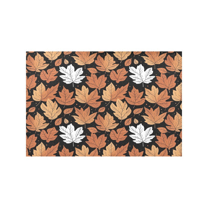 Maple Leaves Table Placemat (set of 6) Placemats 12" x 18" (Set of 6) DeRose Seasonal
