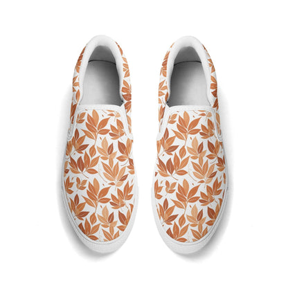 Men's Autumn Leaves Rubber Slip On Shoes - DeRose Seasonal