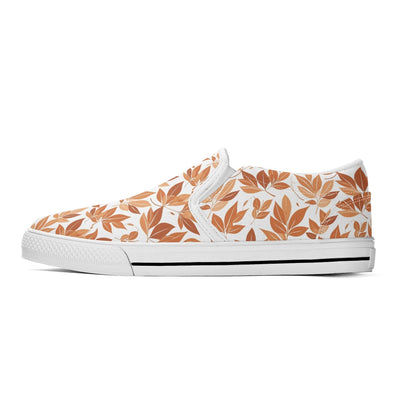 Men's Autumn Leaves Rubber Slip On Shoes - DeRose Seasonal
