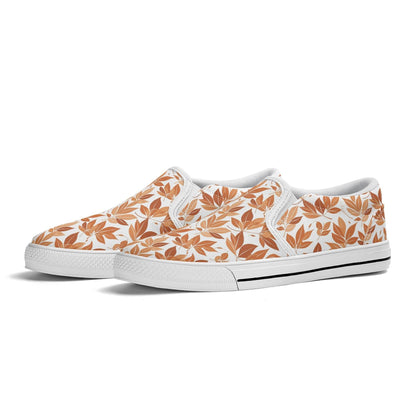 Men's Autumn Leaves Rubber Slip On Shoes - DeRose Seasonal