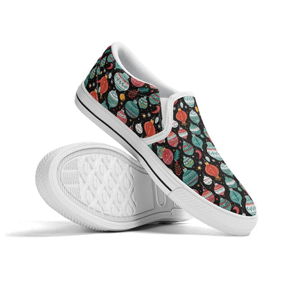 Men's Big Ornament Rubber Slip On Shoes - DeRose Seasonal