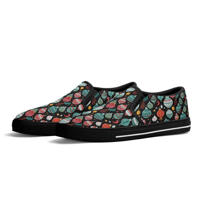 Men's Big Ornament Rubber Slip On Shoes - DeRose Seasonal