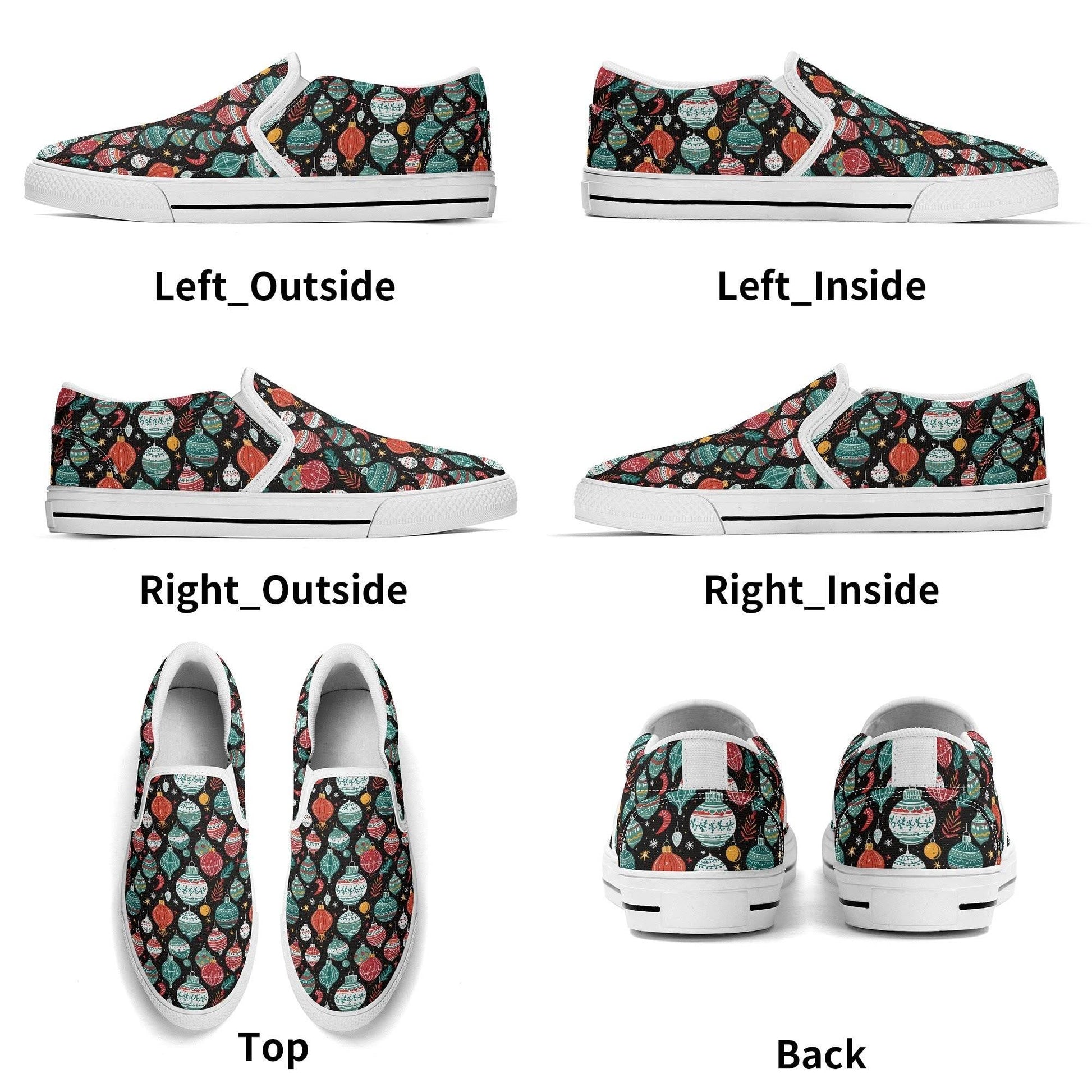 Men's Big Ornament Rubber Slip On Shoes - DeRose Seasonal