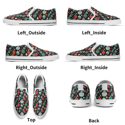 Men's Big Ornament Rubber Slip On Shoes - DeRose Seasonal