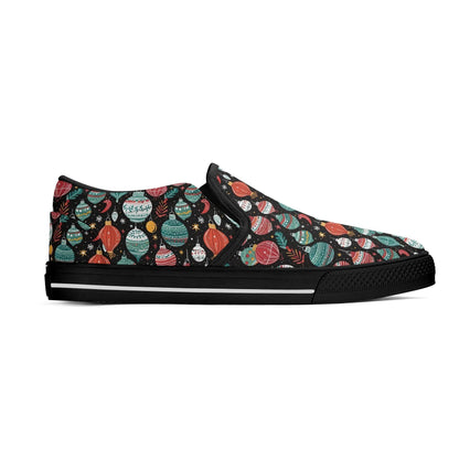 Men's Big Ornament Rubber Slip On Shoes - DeRose Seasonal