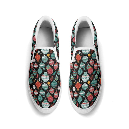 Men's Big Ornament Rubber Slip On Shoes - DeRose Seasonal