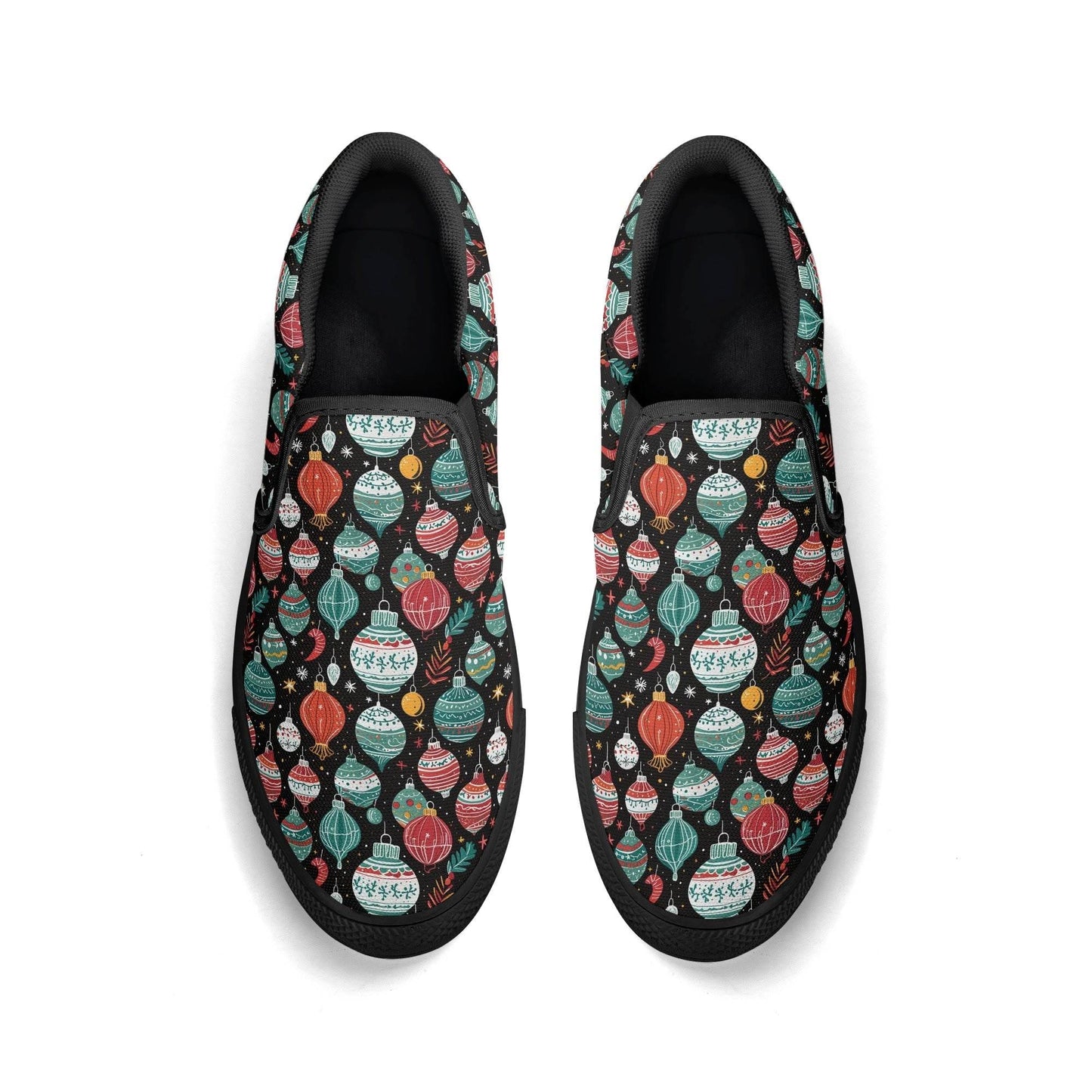 Men's Big Ornament Rubber Slip On Shoes - DeRose Seasonal