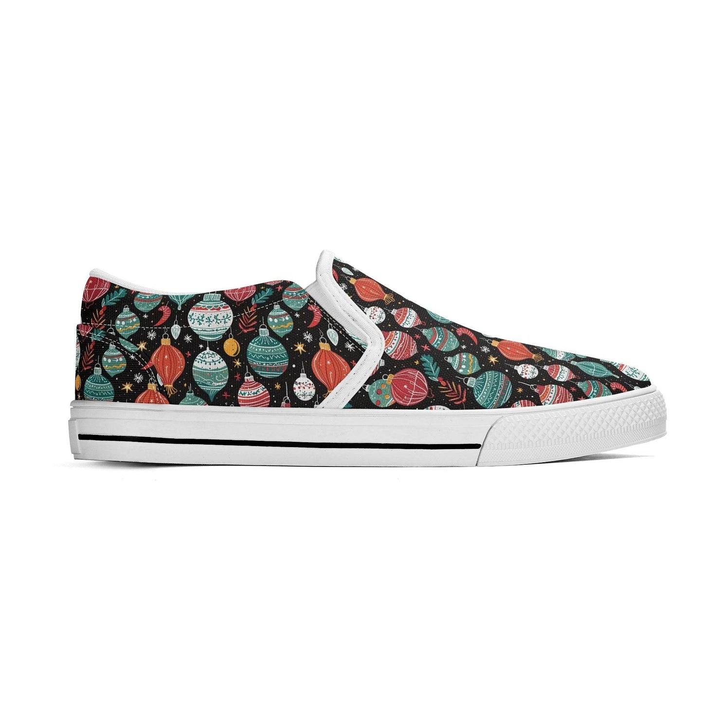 Men's Big Ornament Rubber Slip On Shoes - DeRose Seasonal