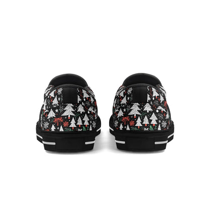 Men's Christmas Tree Rubber Slip On Shoes - DeRose Seasonal