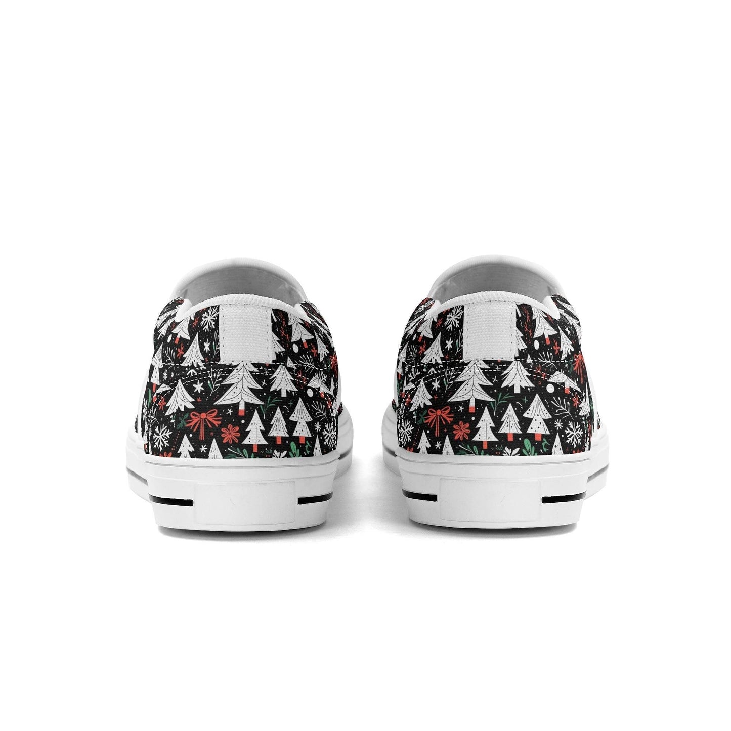 Men's Christmas Tree Rubber Slip On Shoes - DeRose Seasonal