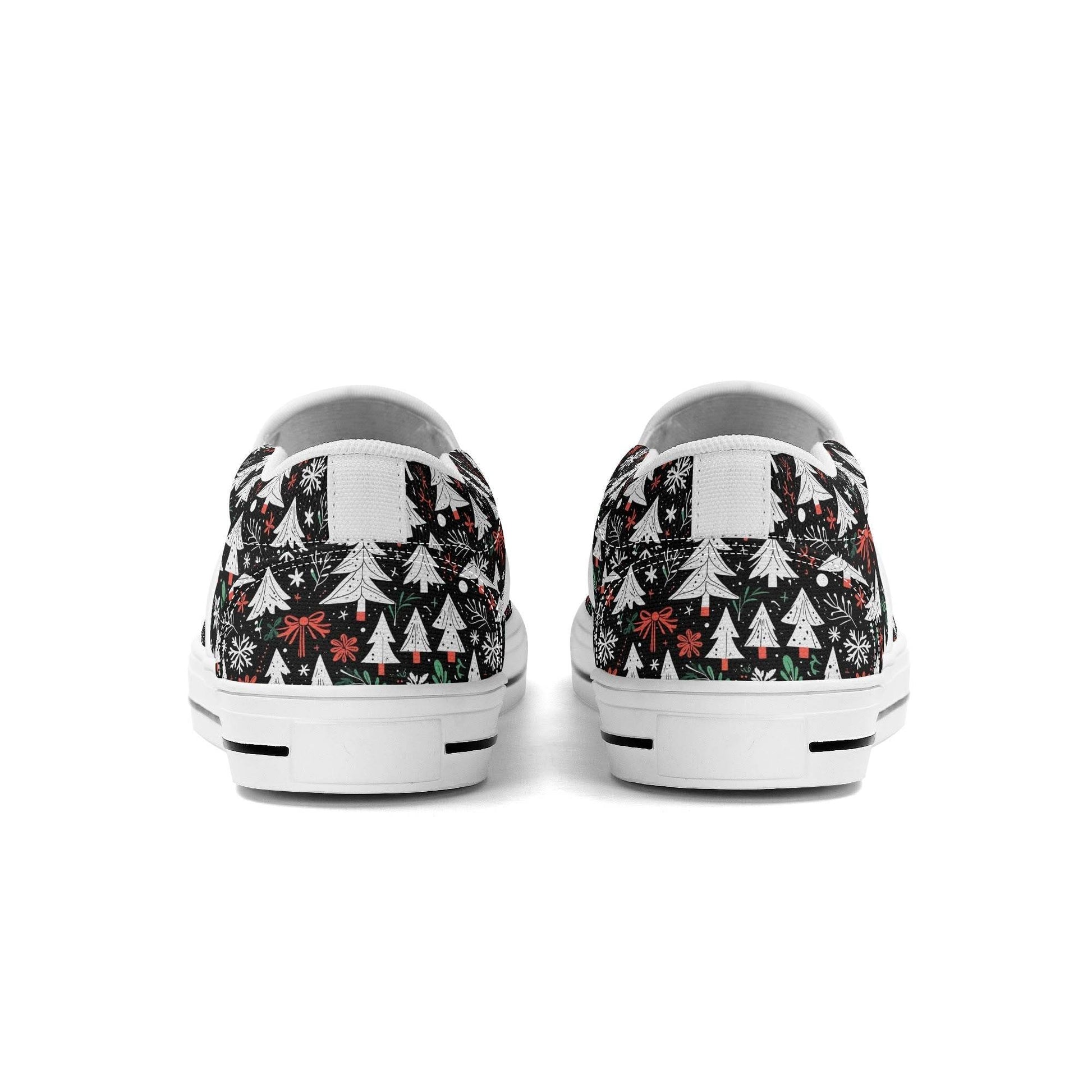 Men's Christmas Tree Rubber Slip On Shoes - DeRose Seasonal