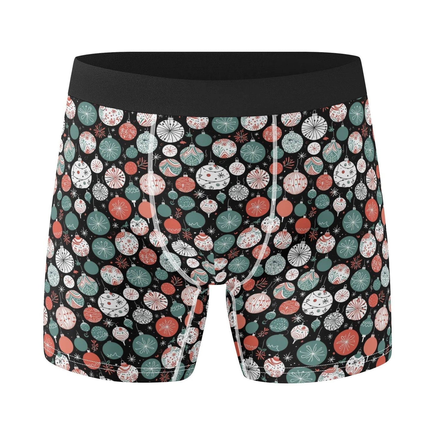 Men's Classic Colorful Ornament Stretch Trunks & Underwear - DeRose Seasonal