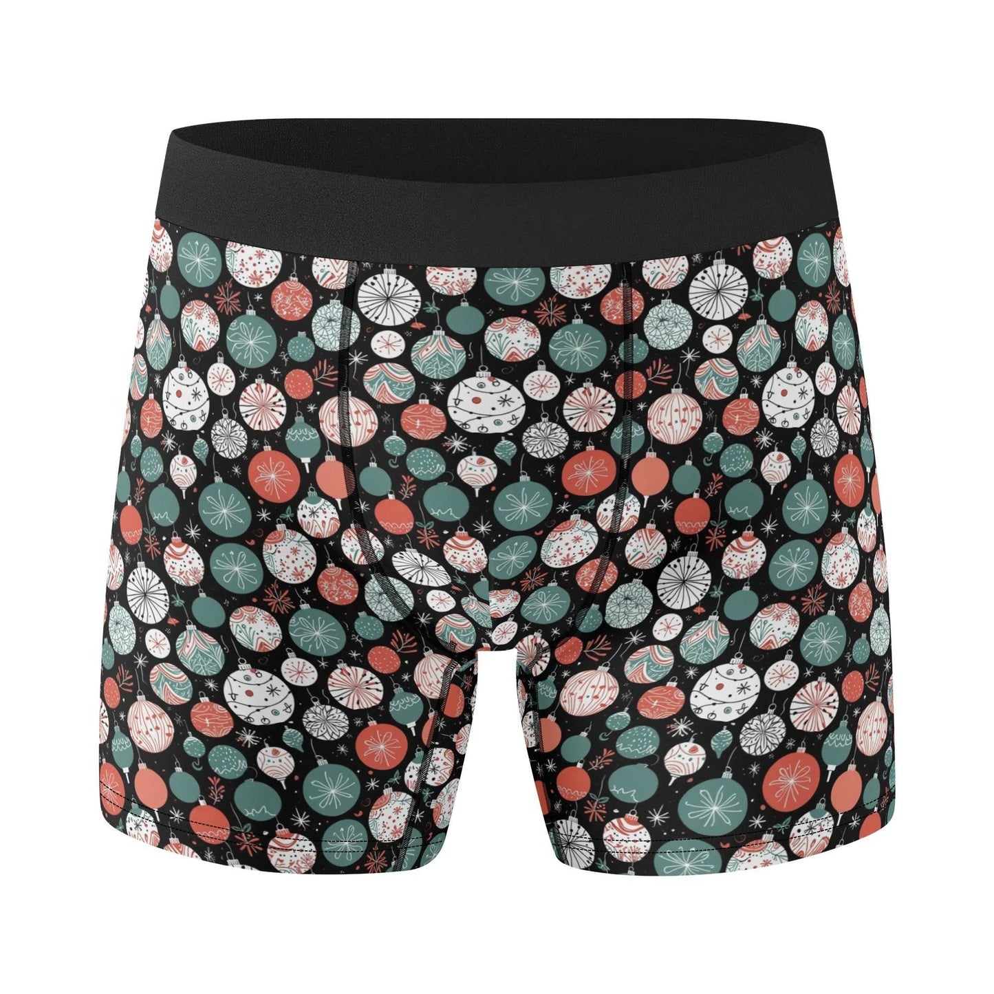 Men's Classic Colorful Ornament Stretch Trunks & Underwear - DeRose Seasonal