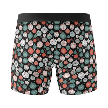 Men's Classic Colorful Ornament Stretch Trunks & Underwear - DeRose Seasonal