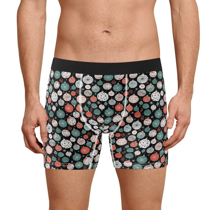 Men's Classic Colorful Ornament Stretch Trunks & Underwear - DeRose Seasonal