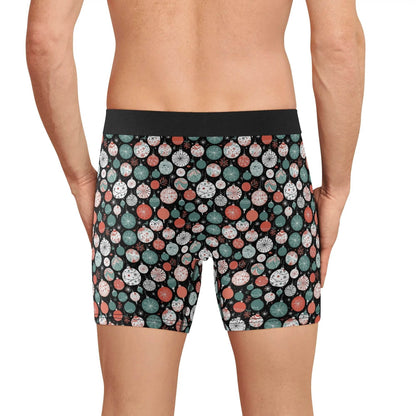 Men's Classic Colorful Ornament Stretch Trunks & Underwear - DeRose Seasonal