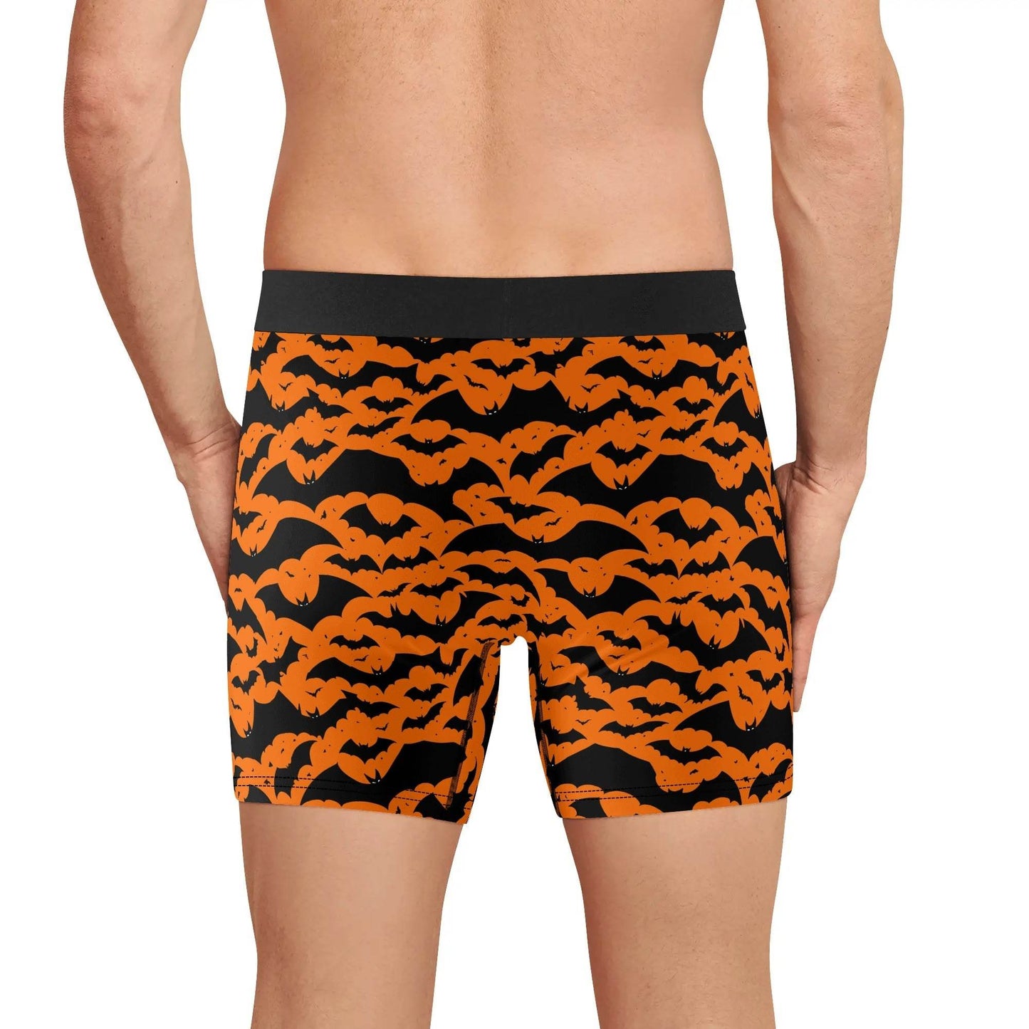 Men's Classic Halloween Bats Stretch Trunks & Underwear - DeRose Seasonal