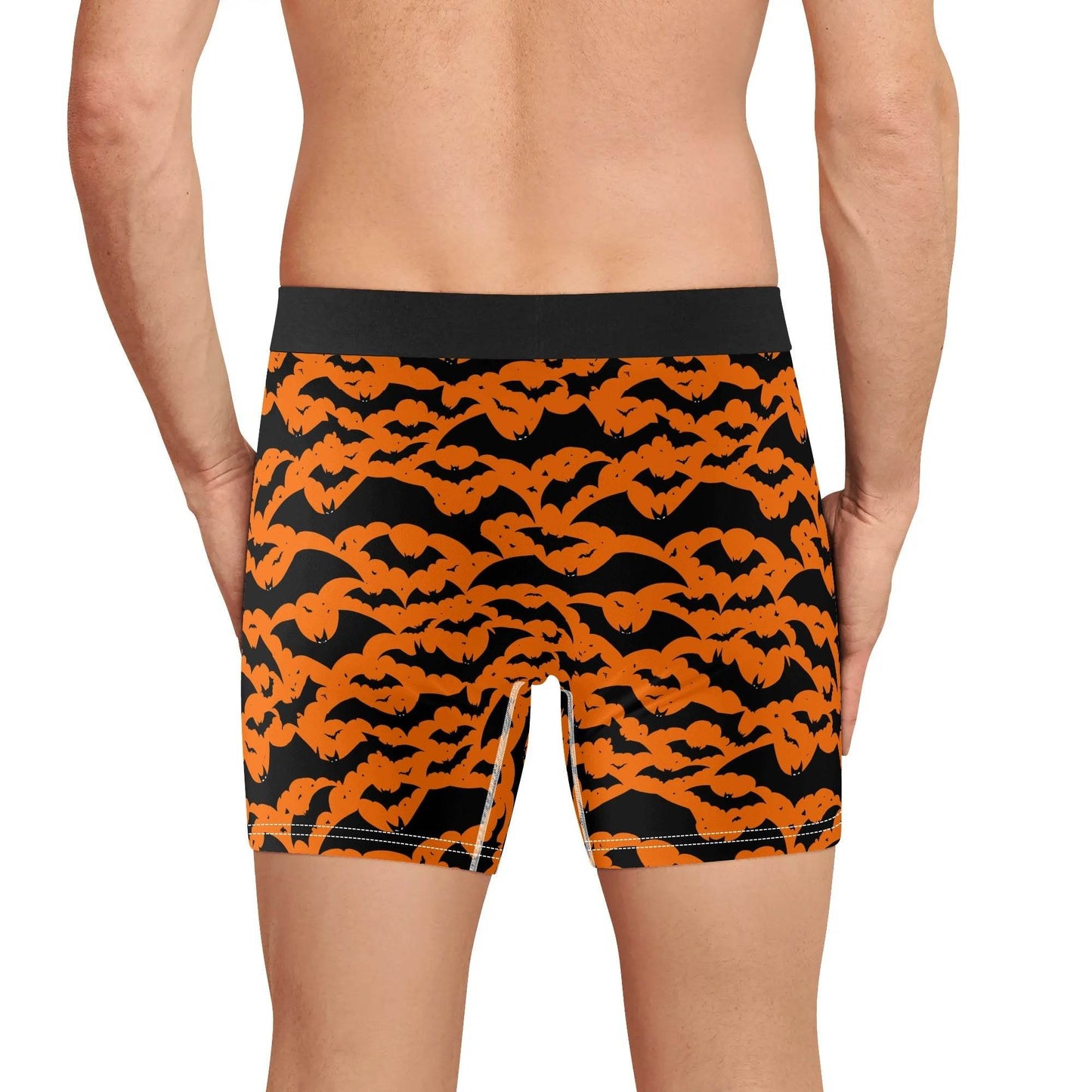 Men's Classic Halloween Bats Stretch Trunks & Underwear - DeRose Seasonal