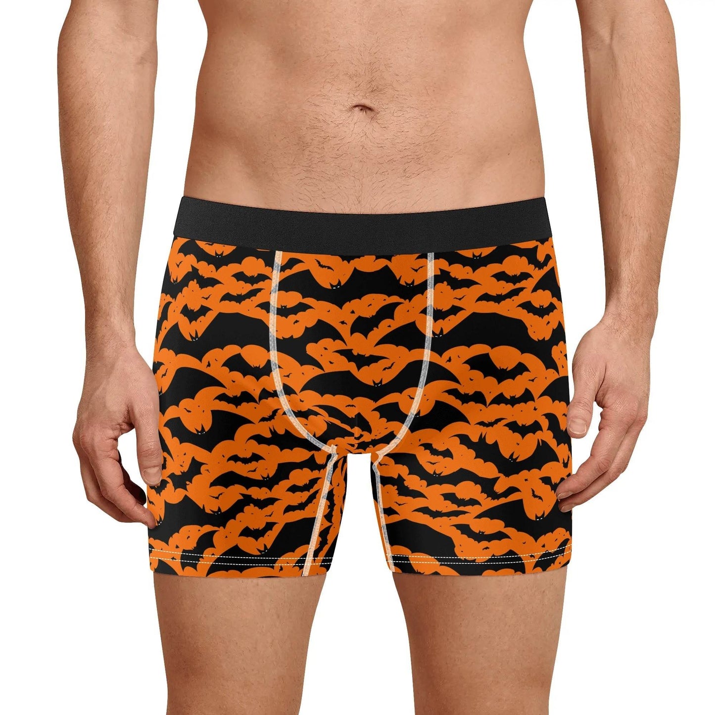Men's Classic Halloween Bats Stretch Trunks & Underwear - DeRose Seasonal