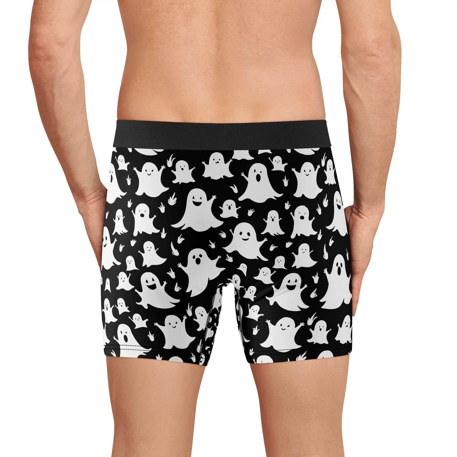 Men's Classic Spooky Ghost Stretch Trunks & Underwear - DeRose Seasonal