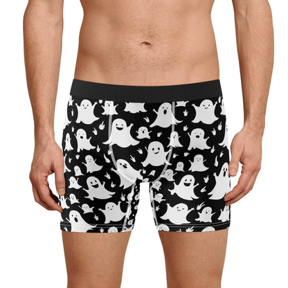Men's Classic Spooky Ghost Stretch Trunks & Underwear - DeRose Seasonal