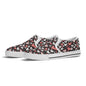 Men's Colorful Hearts Rubber Slip On Shoes - DeRose Seasonal