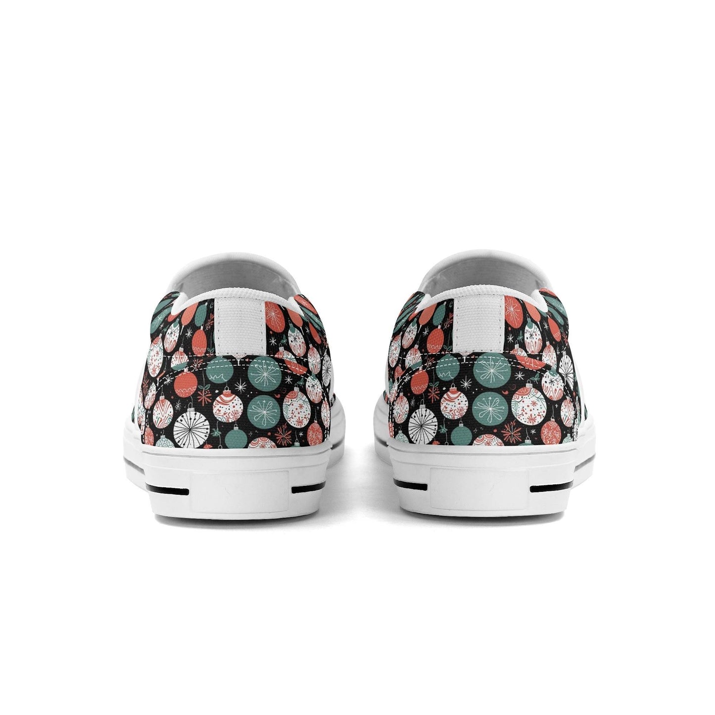 Men's Colorful Ornament Rubber Slip On Shoes - DeRose Seasonal