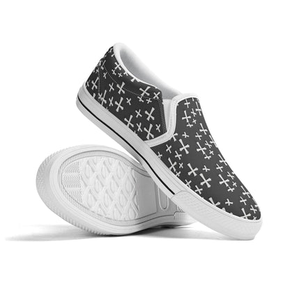 Men's Crosses Rubber Slip On Shoes - DeRose Seasonal