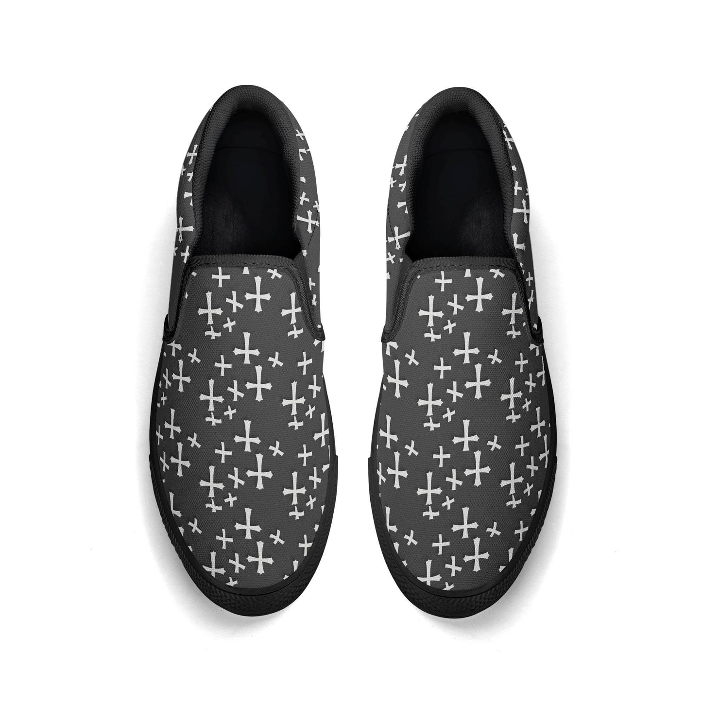 Men's Crosses Rubber Slip On Shoes - DeRose Seasonal