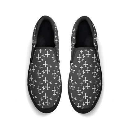 Men's Crosses Rubber Slip On Shoes - DeRose Seasonal