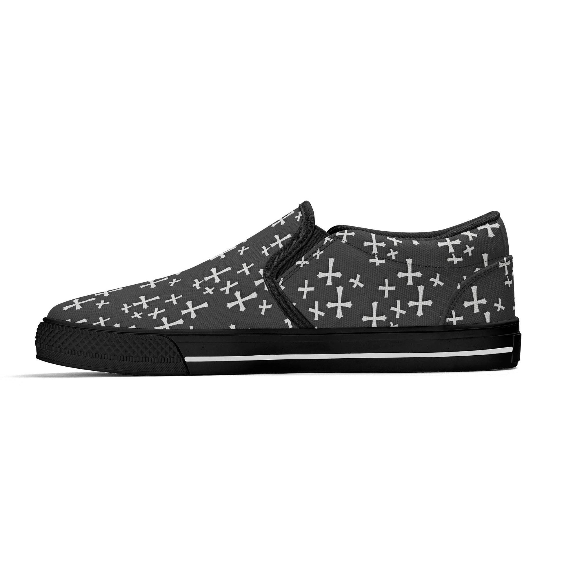 Men's Crosses Rubber Slip On Shoes - DeRose Seasonal