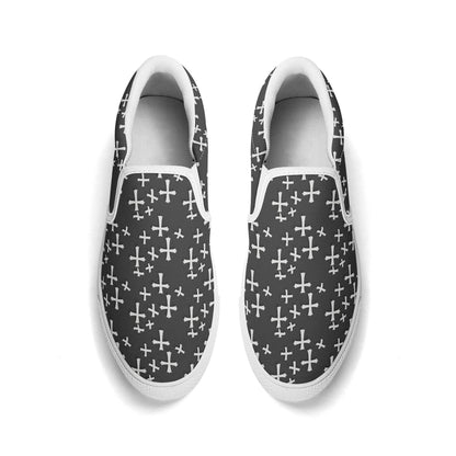 Men's Crosses Rubber Slip On Shoes - DeRose Seasonal