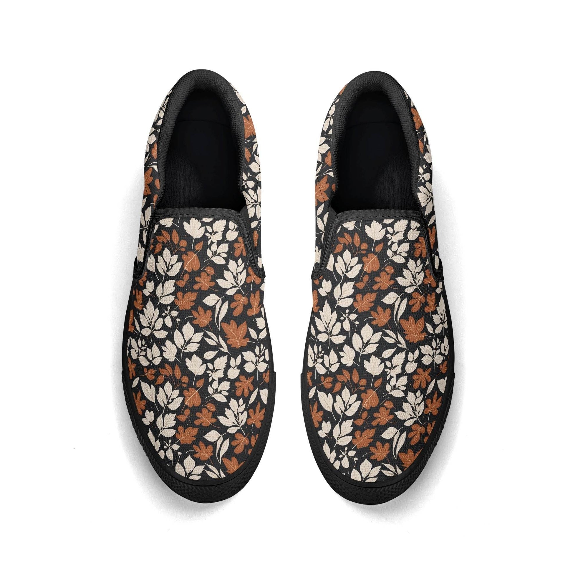 Men's Dark Autumn Rubber Slip On Shoes - DeRose Seasonal