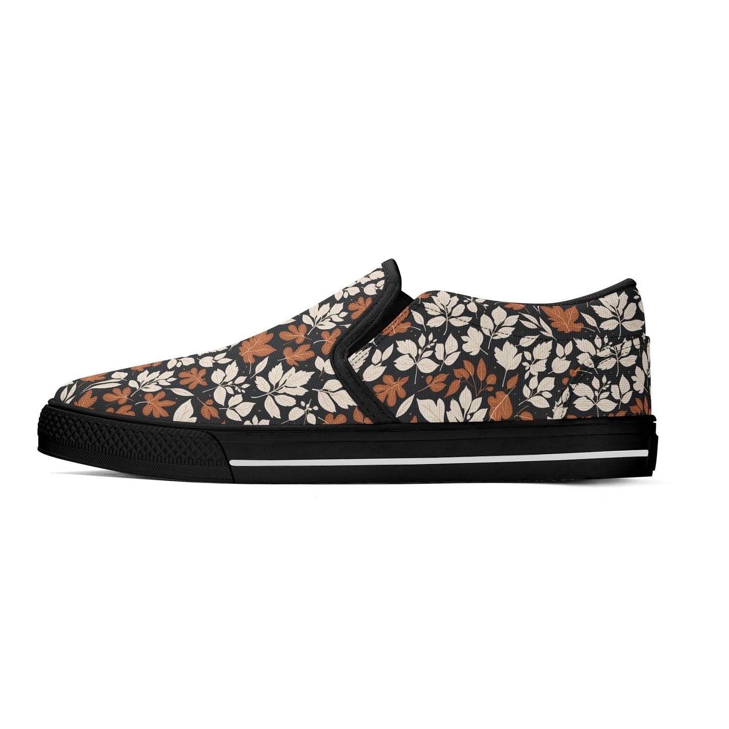 Men's Dark Autumn Rubber Slip On Shoes - DeRose Seasonal