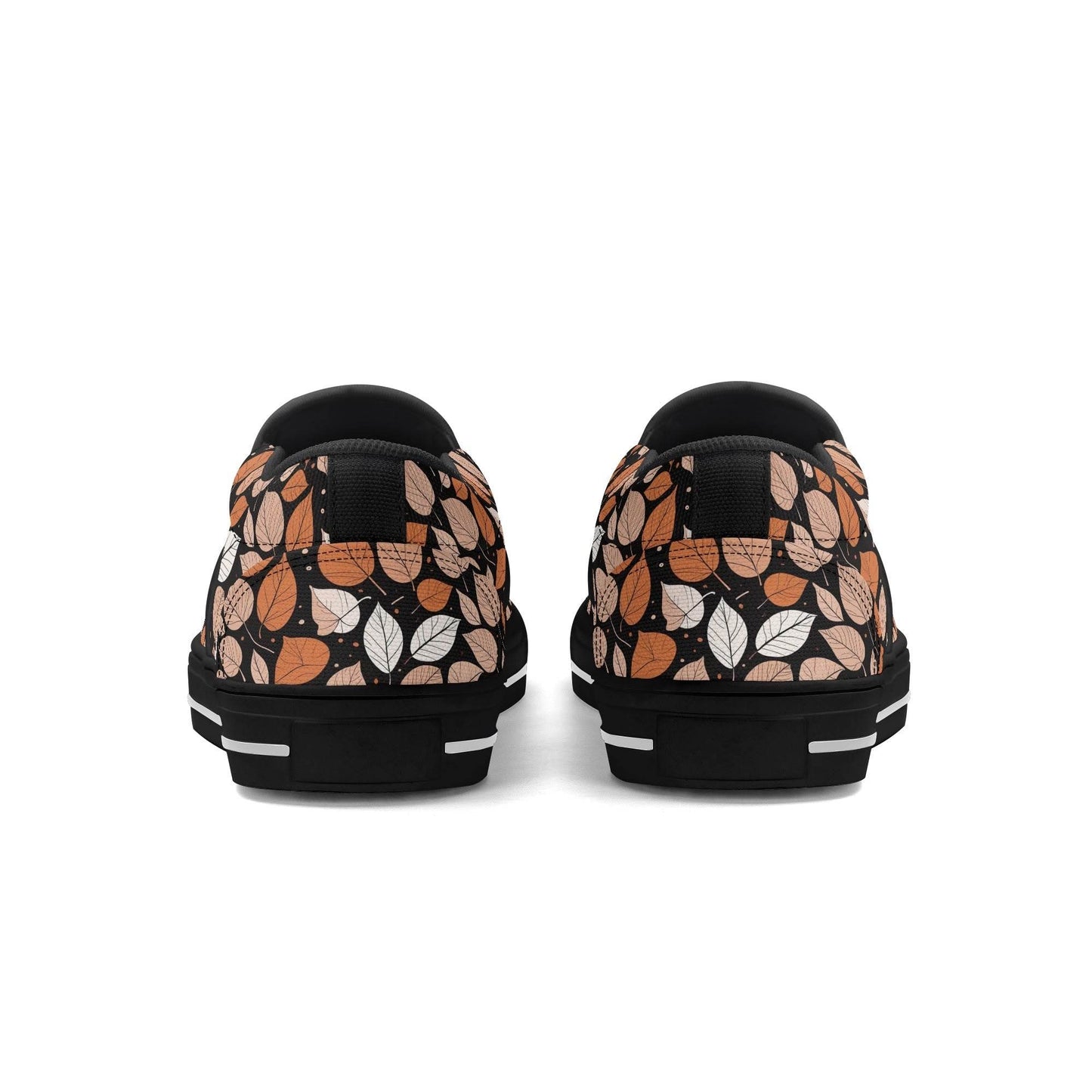 Men's Dark Leaves Rubber Slip On Shoes - DeRose Seasonal